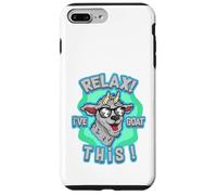 Relax I've Goat This Funny Cool Farm Animal Pun Design Carcasa para iPhone 7 Plus/8 Plus