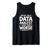 Relax Soy un Analista de Datos Que he Visto Peor Camiseta sin Mangas