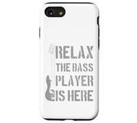 Relax The Bass Player Is Here - Divertido Regalo para Bajista de Guitarra Carcasa para iPhone SE (2020) / 7/8