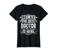 Relax The Best Doctor Is Here Healthcare Appreciation - Camiseta gráfica económica