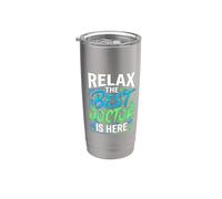 Relax The Best Doctor Is Here Healthcare Appreciation Vaso térmico de acero inoxidable de doble pared