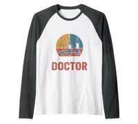 Relax We Can Do Stupid Stuff My Sister Is A Doctor Camiseta Manga Raglan