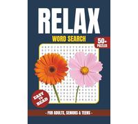 Relax Word Search Book: Word Searches with Easy to Read Print About Relaxation, Calmness, Breathing, Mindfulness, Peace, Stress Relief, and More | 6×9 ... Fun for Focus, Mental Clarity and Free Times