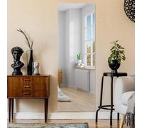 RELAX4LIFE Espejo Cuerpo Entero Pared 110x38cm, Espejo Rectangular sin Marco de Cristal Antiexplosión para Dormitorio, Salón y Recibidor, Montaje Vertical y Horizontal, Espelho Corpo Inteiro