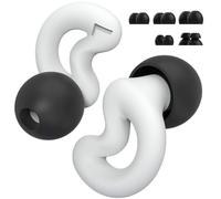 RelaxCharm Ear Plugs for Sleeping Noise Cancelling NRR49dB - Ultra Soft, Reusable Silicone Ear Plugs for Sleep Snoring Blocking, Side Sleepers XS