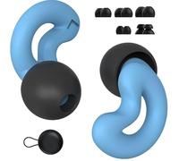 RelaxCharm Ear Plugs for Sleeping Noise Cancelling NRR49dB - Ultra Soft, Reusable Silicone Ear Plugs for Sleep Snoring Blocking, Side Sleepers XS/L/M