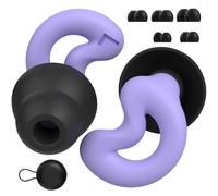 RelaxCharm Ear Plugs for Sleeping Noise Cancelling NRR49dB - Ultra Soft, Reusable Silicone Ear Plugs for Sleep Snoring Blocking, Side Sleepers S+L