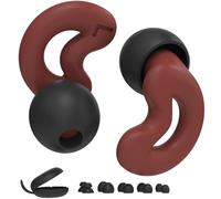 RelaxCharm Ear Plugs for Sleeping Noise Cancelling NRR49dB - Ultra Soft, Reusable Silicone Ear Plugs for Sleep Snoring Blocking, Side Sleepers XS+L