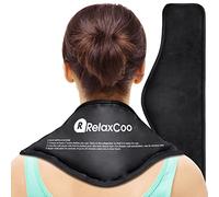 RelaxCoo - Bolsa de hielo de gel reutilizable para cuello y hombros, terapia de compresión fría para aliviar el dolor, lesiones, hinchazón, moretones, esguinces, inflamación y recuperación de cirugía