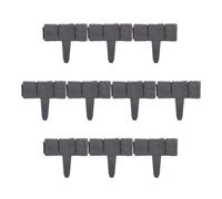 Relaxdays 100 bordes jardín efecto piedra gris gris