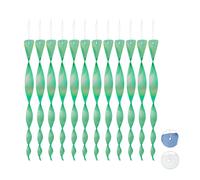 Relaxdays 120 espirales repelentes de aves verdes verde
