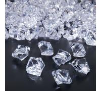 Relaxdays 180 diamantes decorativos transparente