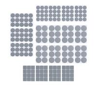 Relaxdays 189 almohadillas antideslizantes muebles gris