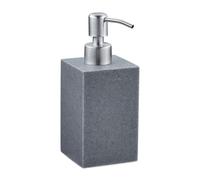 Relaxdays 2 dispensadores de jabón bomba inox gris plata,gris