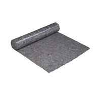 Relaxdays 2 Vellones de Pintor, Cubre Suelos, 1 m x 25 m = 25m², Antideslizante, Impermeable, 270g/m², Gris