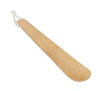 Relaxdays, 24 cm Calzador de Zapatos Resistente para Colgar, Madera de Bambú, Marrón, 1 x 4,5 x 24 cm