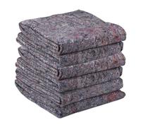 Relaxdays 24 mantas de mudanza 150 x 200 cm gris