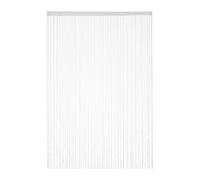Relaxdays 3 cortinas decorativas blancas 145x245cm blanco