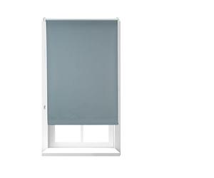 Relaxdays 3 Estores Opacos Térmicos, Sin Taladrar, Enrollables, con Cadena, 3 Ud., Tela-Aluminio-Plástico, 70 x 160 cm, Gris