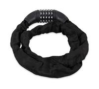 Relaxdays 5 candados numéricos para bici negro negro