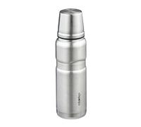 Relaxdays 500 ml Termo para Café Acero Inoxidable, Botella Térmica Antiderrames, 500ml, Vaso, Bebidas Frías y Calientes, Plata