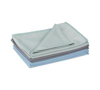 Relaxdays 6 Bayetas de Microfibra, 40x60 cm, Paños Absorbentes Multiusos, Lavables, Cocina, Baño, Coche, Multicolor