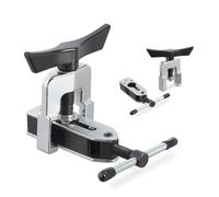 Relaxdays Abocardador Universal, para Tubos de 4,7-16 mm (3/16"-5/8"), Tuberías de Cobre y Aluminio, Pateado y Negro