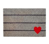 Alfombra de Coco Relaxdays 60x40, Antideslizante, Resistente a la Intemperie, Interior/Exterior, Multicolor