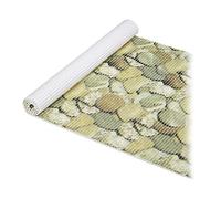 Relaxdays Alfombrilla Bañeras y Duchas, Cortar a Medida, Baño, Piscina, Esterilla Antideslizante, 65 x 150 cm, Marrón