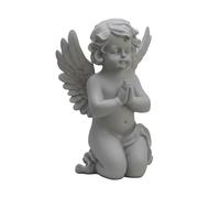 Relaxdays Ángel orante gris
