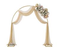 Relaxdays Arco de globos dorado oro