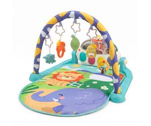 Relaxdays Arco musical con luces azul,verde,turquesa