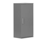 Relaxdays Armario de baño suspendido gris