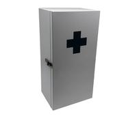 Relaxdays Armario médico XXL blanco,gris