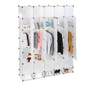 Relaxdays Armario Modular XXL con 25 Compartimentos, 234 X 180 X 46.5 Cm