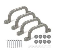 Relaxdays Juego de agarres para escalada gris