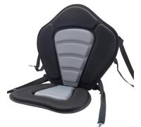 Relaxdays Asiento para Kayak/Sup con Respaldo, Negro/Gris