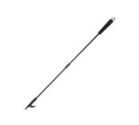 Atizador, gancho para el fuego, utensilios de chimenea, mango de madera largo