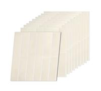 Relaxdays Azulejos Adhesivos 3D para baño y Cocina, 10 Unidades, 30x30 cm, autoadhesivos, Color Arena