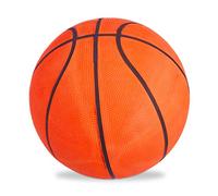 Relaxdays Balón baloncesto talla 7 naranja,negro