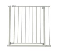 Relaxdays Barrera de seguridad 75-100 cm gris