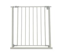 Relaxdays Barrera de seguridad 75-100 cm gris