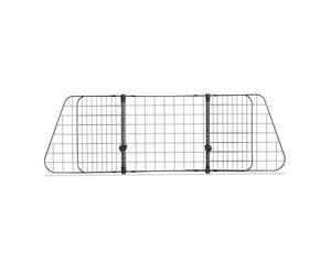 Relaxdays Barrera Perros Coche, Rejilla Separadora Universal Grande, Anchura Ajustable, 40 x 92-157 cm, Negro