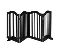 Relaxdays Barrera seguridad perros negra de 70 cm negro