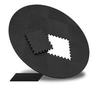 Relaxdays Base de espuma para piscina negro