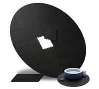 Relaxdays Base para piscina extra gruesa negro