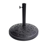 Relaxdays Base para sombrilla 14 kg negro