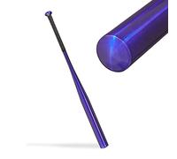 Relaxdays Bate Béisbol Aluminio, 34 Pulgadas, Mango Antideslizante, Baseball Bat Ligero, Entrenamiento, Grande, Azul, 86 x 5 x 5 cm