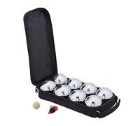 Petanca juego de boccia 8 pelotas nylon petanca profesional bolas de metal
