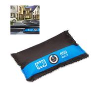 Relaxdays Bolsa antihumedad coche azul,negro